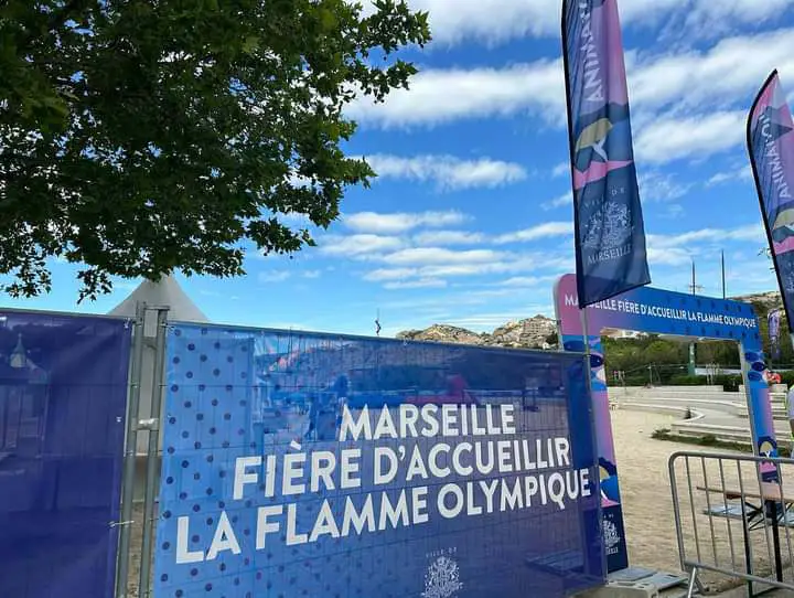 JO 2024 Bouches-du-Rhône var flamme olympique