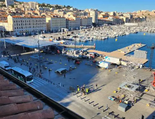 Marseille se prépare pour l’arrivée de la flamme olympique avec un grand nettoyage du Vieux-Port