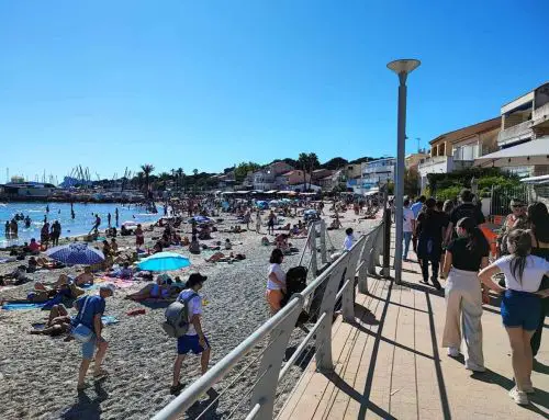 Saint-Cyr-sur-Mer : affluence record sur les plages pour le pont de l’Ascension