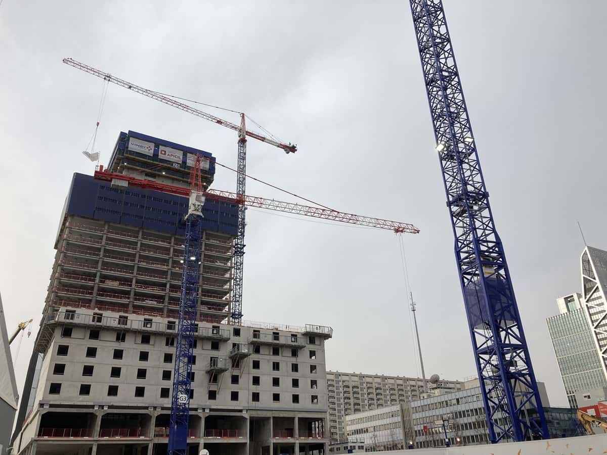risque d'effondrement grue Six-Fours