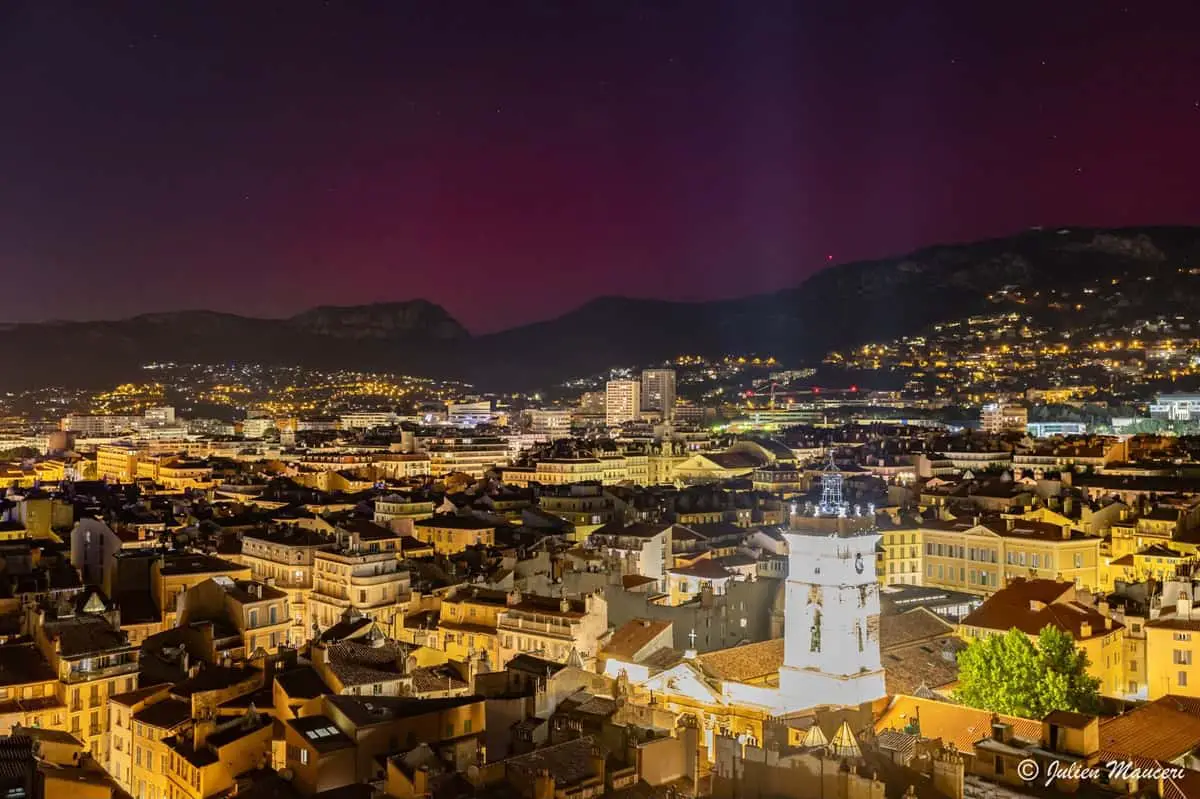 aurore boréale Toulon