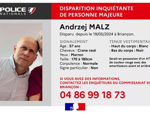 Disparition inquiétante à Briançon : Andrzej Malz recherché activement