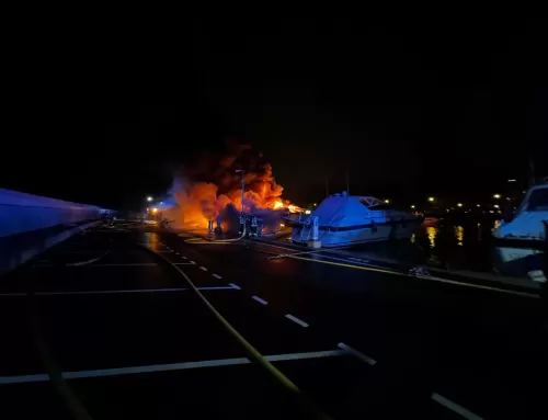 Grave incendie au port de Saint-Laurent-du-Var : cinq bateaux ravagés par les flammes