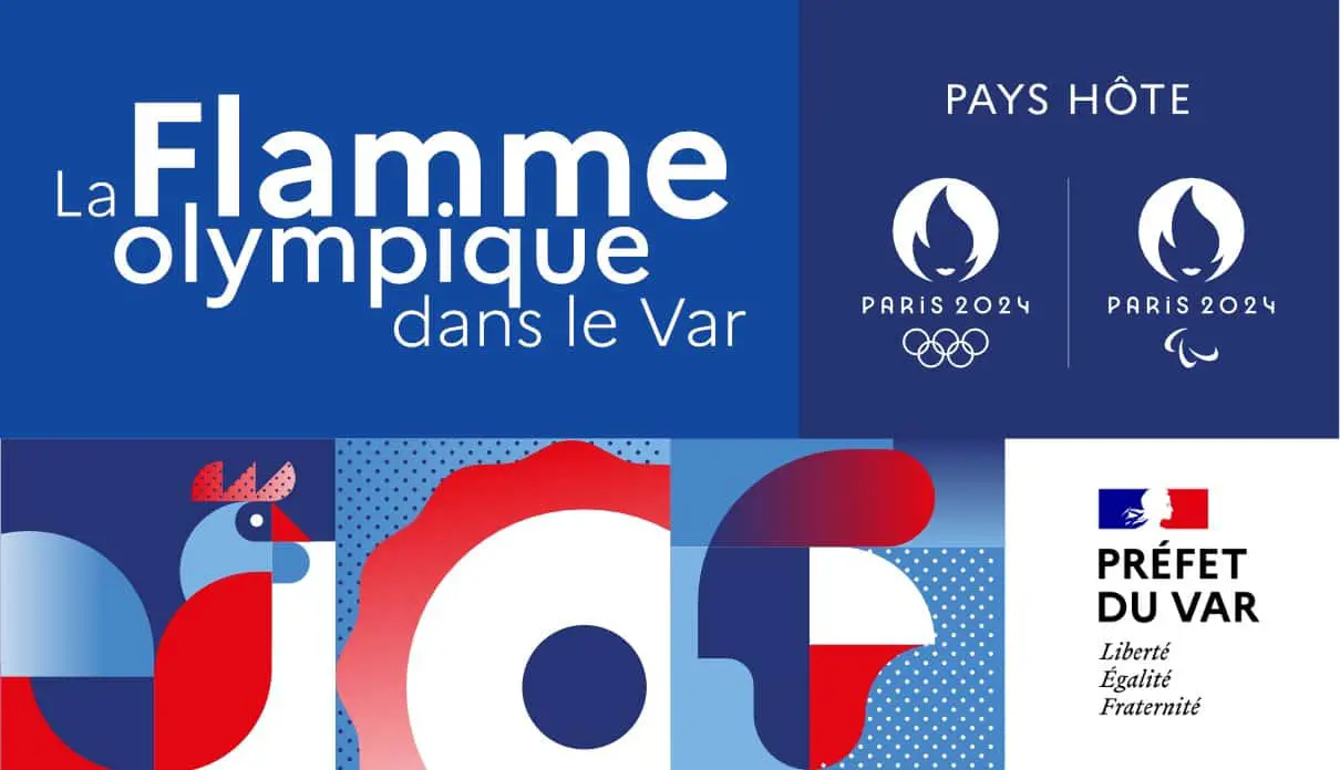 parcours de la Flamme olympique dans le Var