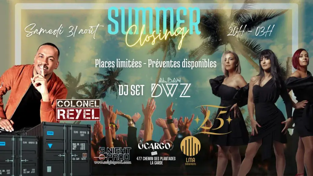 Summer Closing Ôcargo Summer Closing Ôcargo