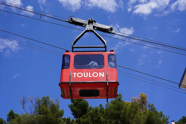 Avis Toulonnais téléphérique Mont Faron