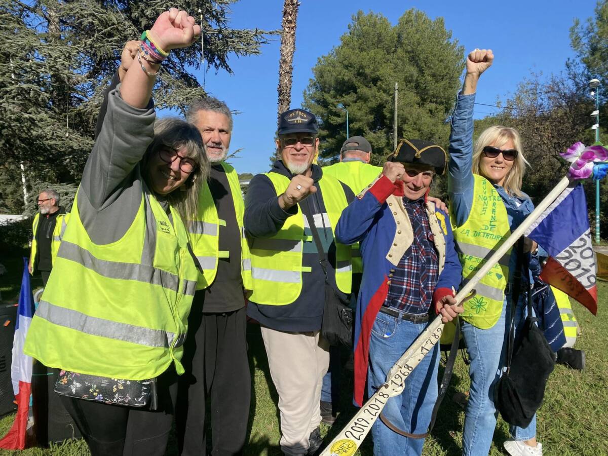 Gilets jaunes de Bandol