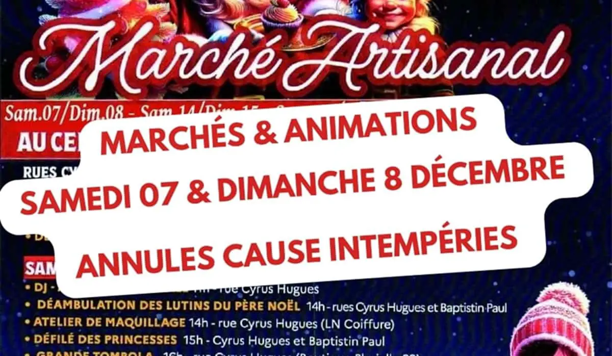 Animations annulées La Seyne-sur-Mer