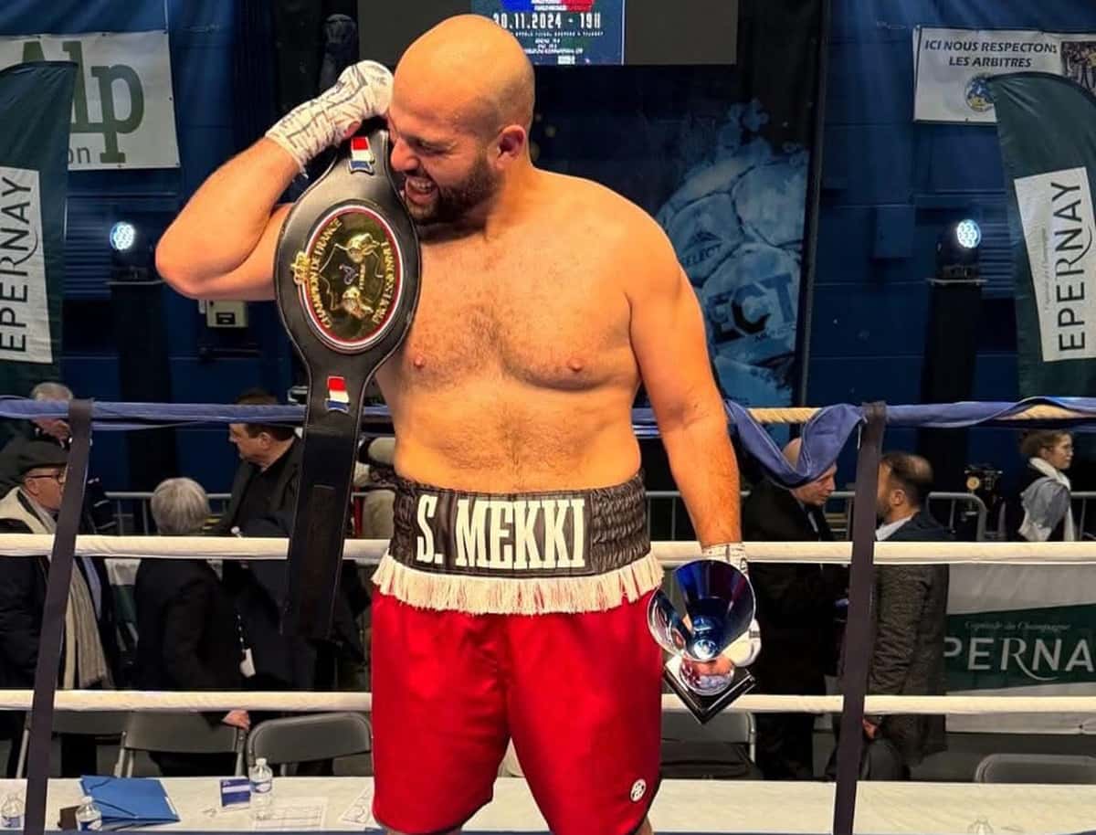 MEKKI FREJUS Mekki Sahli champion de France