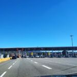 Le péage du Capitou à Fréjus
