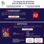 Restrictions préfectorales dans le Var pour les fêtes de fin d’année