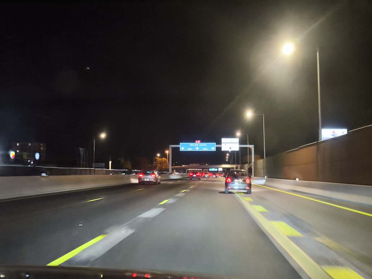 A57 nuit