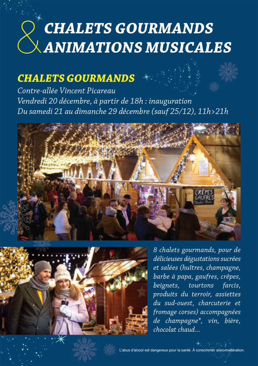 Découvrez les chalets gourmands de Six-Fours du 20 au 29 décembre