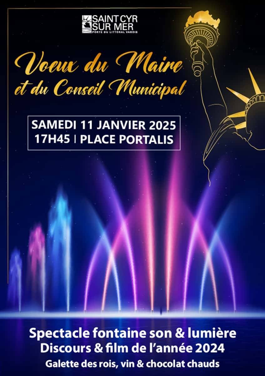 Cérémonie vœux Saint-Cyr-sur-Mer 2025