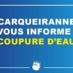 Coupure d'eau travaux Veolia Carqueiranne