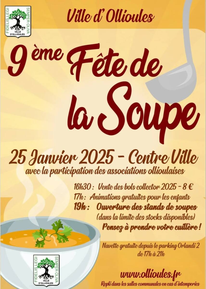 9ᵉ Fête de la Soupe à Ollioules