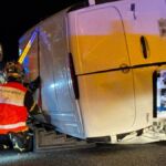 Accident A8 Nice virage CADAM