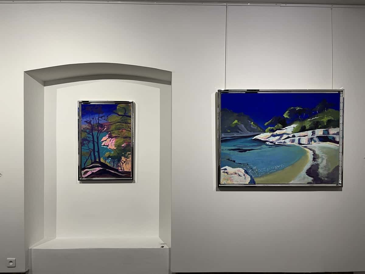 Exposition Bleu d'ici Sébastien Arcouet Saint-Cyr-sur-Mer