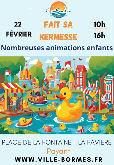 Kermesse Cap Favière Bormes-les-Mimosas