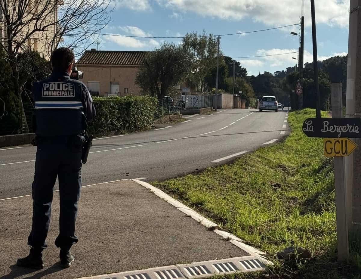 contrôle routier La Seyne-sur-Mer excès de vitesse