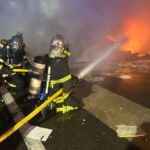 Incendie au port de Saint-Laurent-du-Var