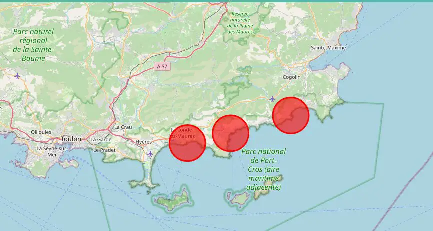Méduses La Londe Lavandou Méduses La Londe Lavandou