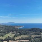 Vue mer et ciel bleu