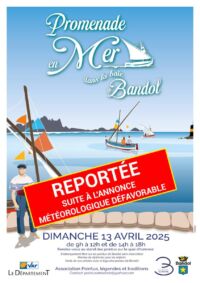Bandol promenade mer vide-grenier reporté météo