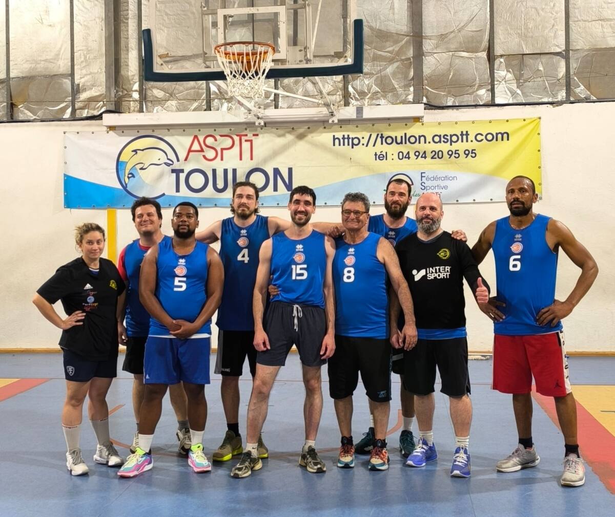 Sanary Basket Club tournoi PTT Toulon