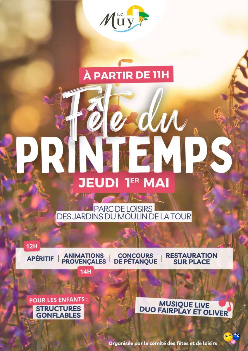 Fête de Printemps Le Muy 1er mai 2025