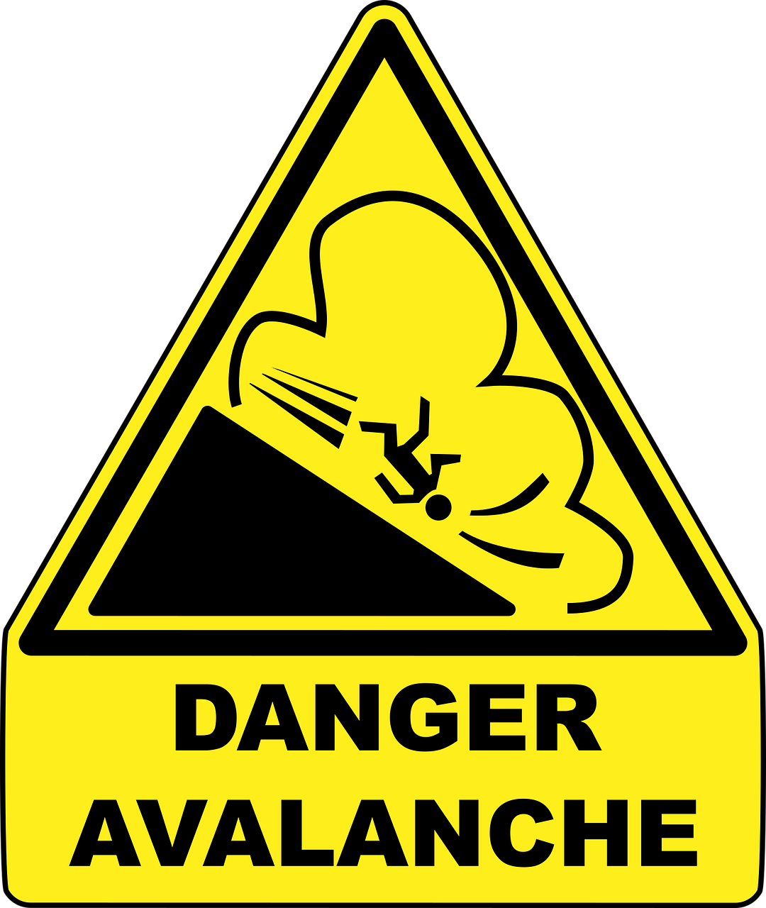 Vigilance jaune avalanche Mercantour Haut-Var Haut-Verdon 17 avril