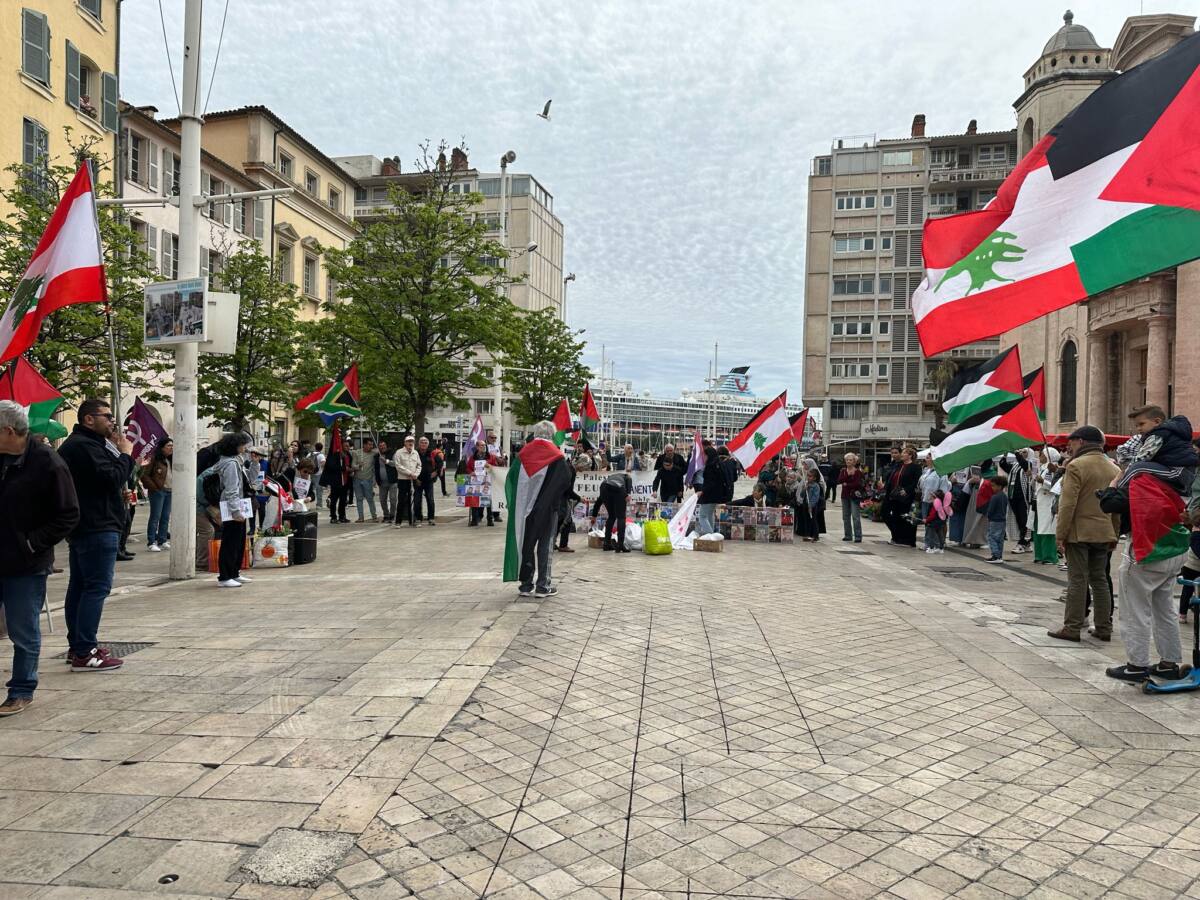 Toulon manifestation Gaza