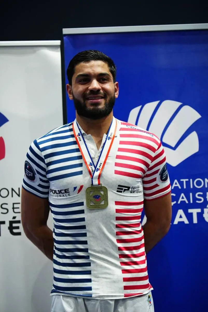 Mehdi Filali champion karaté