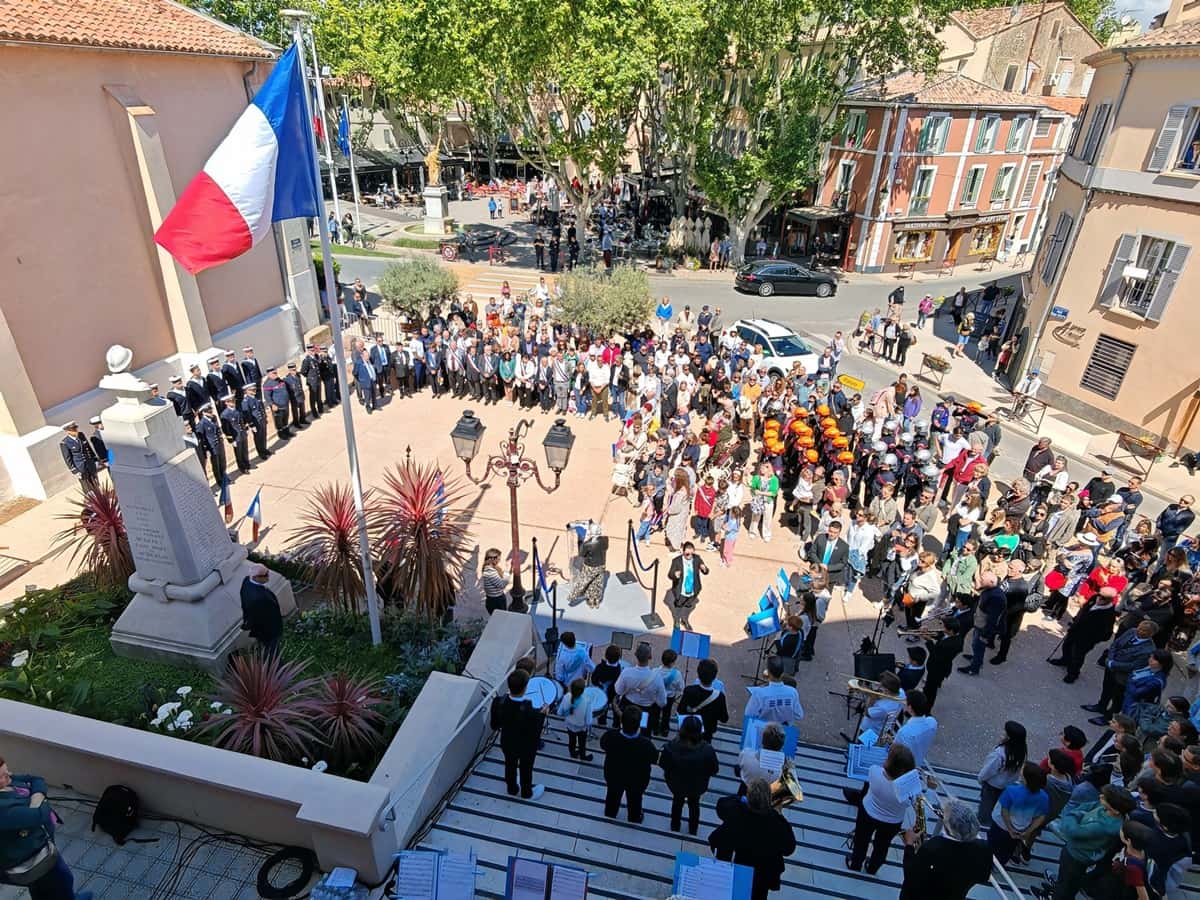 Commémoration 8 mai 2025 Saint-Cyr-sur-Mer