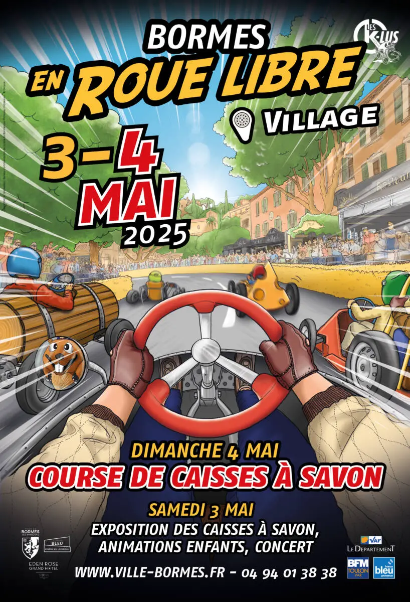 Course caisses à savon Bormes mai 2025