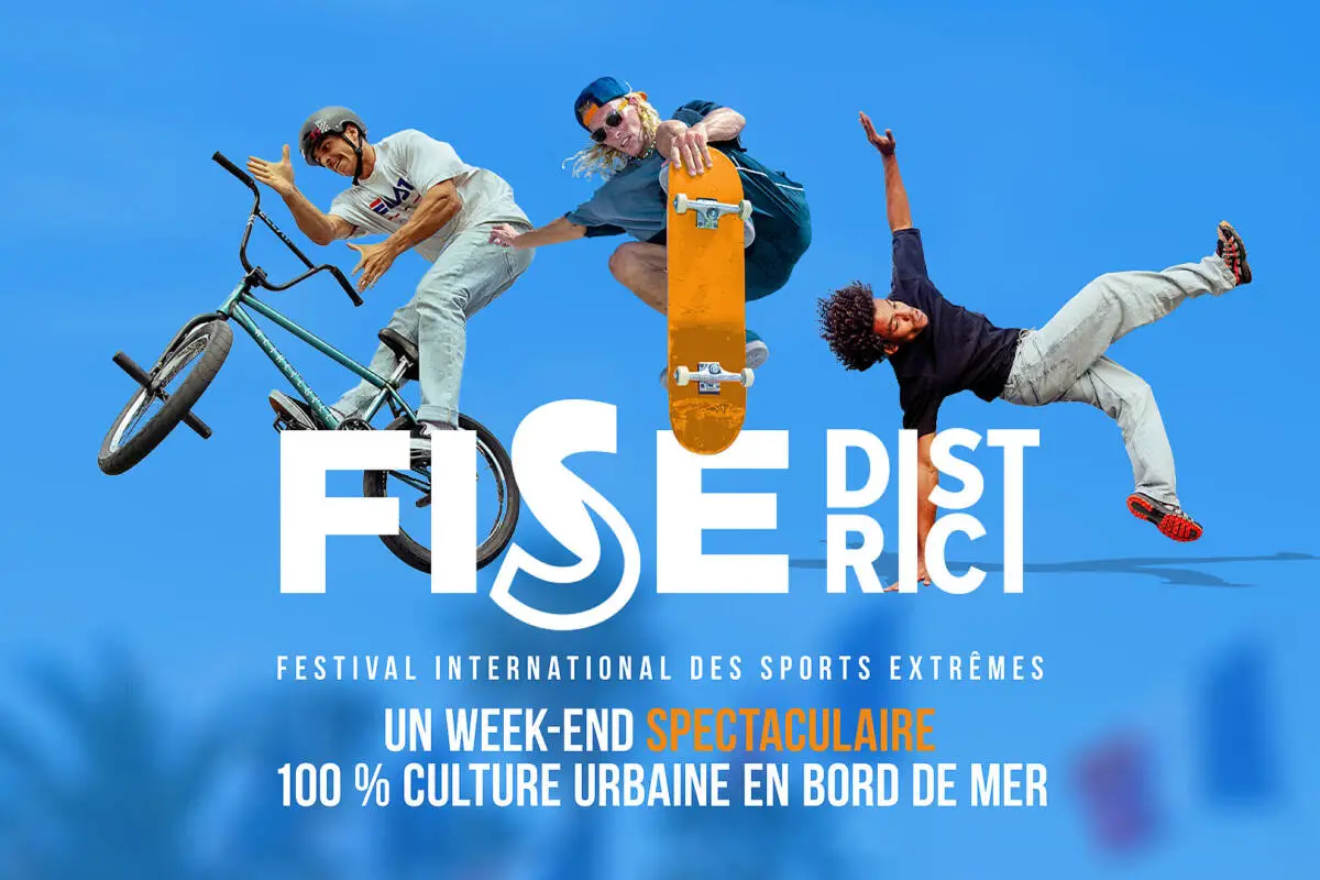 FISE District Saint-Raphaël BMX skateboard breakdance