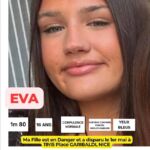 Disparition Eva Nice 1er mai
