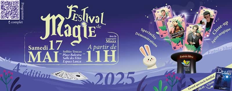 festival sollies toucas 17 mai 2025 Festival de Magie Solliès-Toucas 17 mai